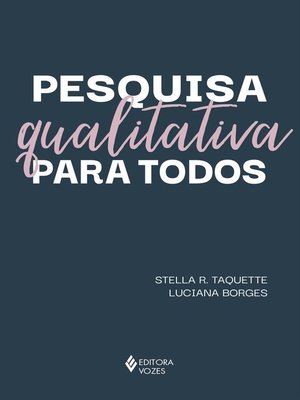 cover image of Pesquisa qualitativa para todos
